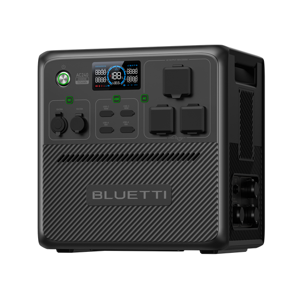 BLUETTI AC240大容量ポータブル電源 | 防水・防塵モデル |1536Wh 