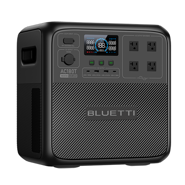 BLUETTI AC180T 大容量ポータブル電源 |1433Wh、1800W ブルーティ