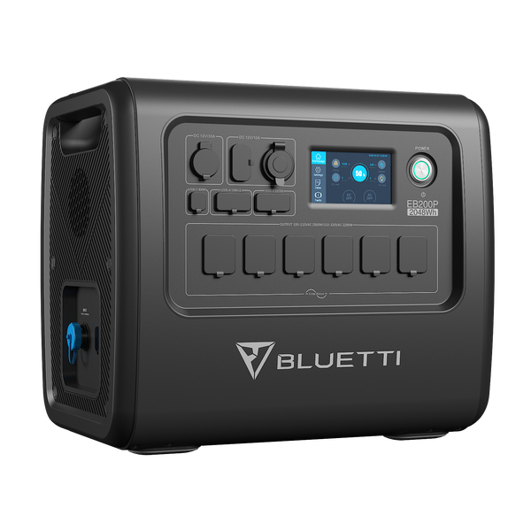 【終売】BLUETTI EB200P 大容量ポータブル電源 | 防災推奨・車中泊・キャンプ |2048Wh、2200W