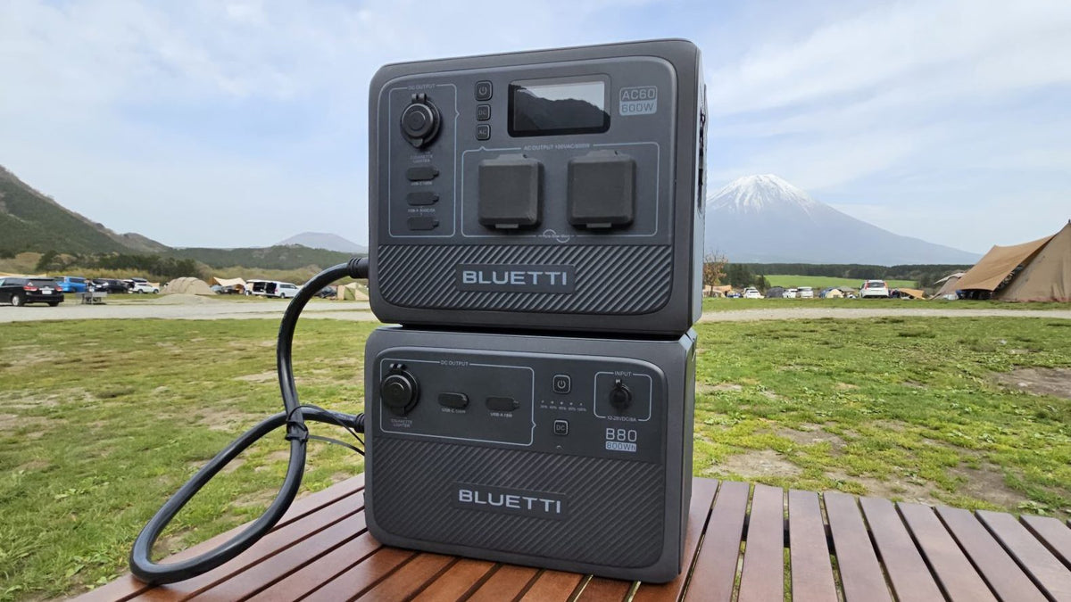 水をかけても壊れない!? アウトドア利用最強ポータブル電源「BLUETTI