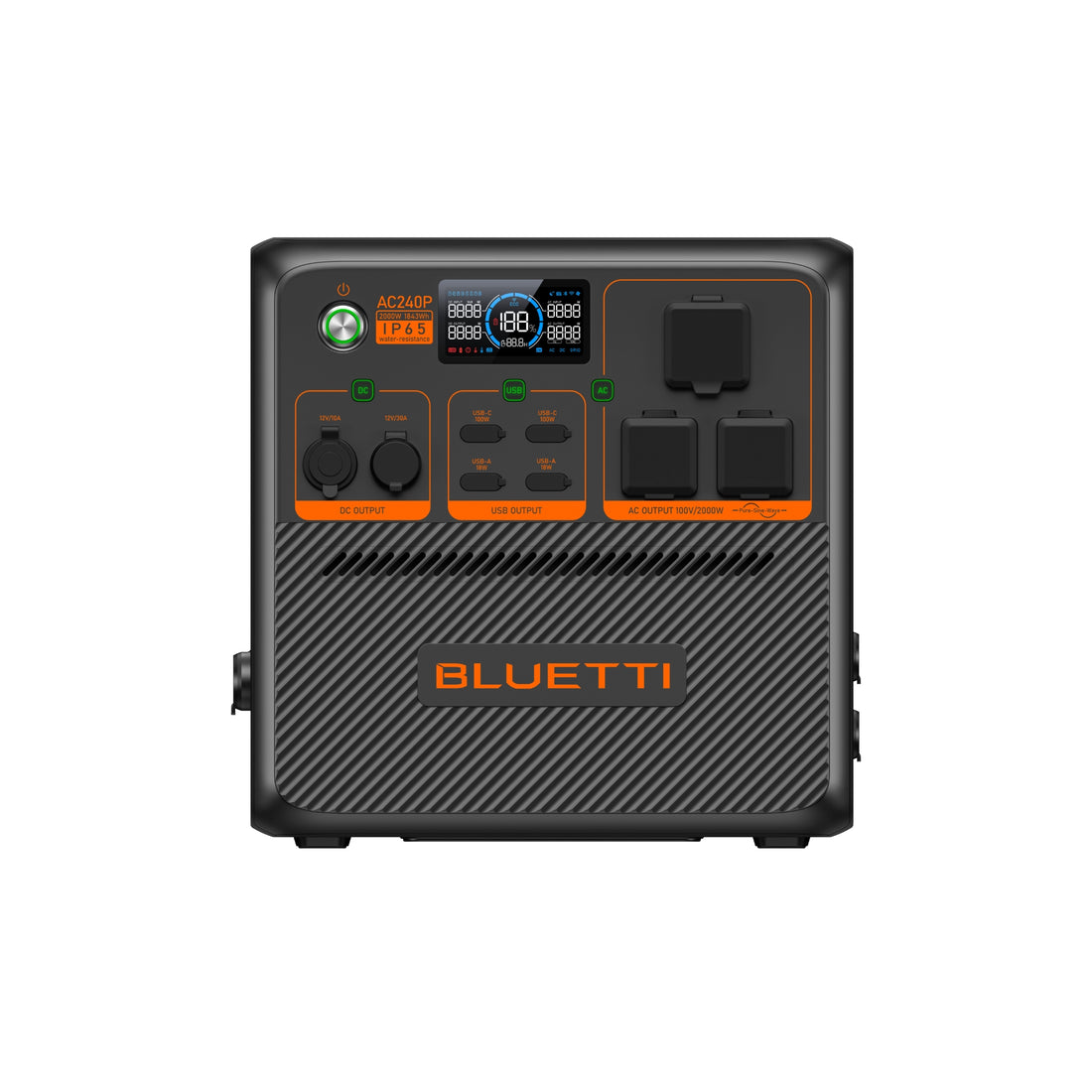 BLUETTI AC240P大容量ポータブル電源 | 防水・防塵モデル |1843Wh ...